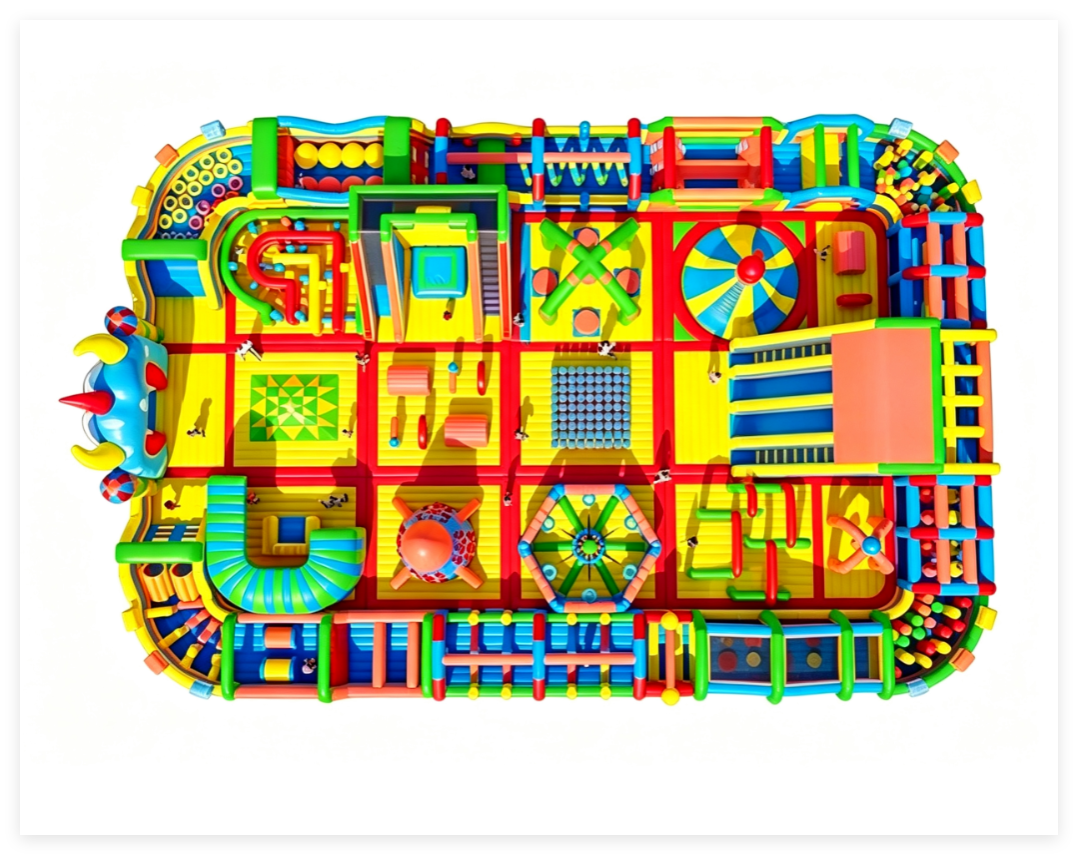 600sqm Monsters Inflatable Theme Park for Sale - Image 4