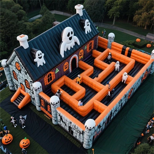 Inflatable Maze Halloween Haunted House - Image 6