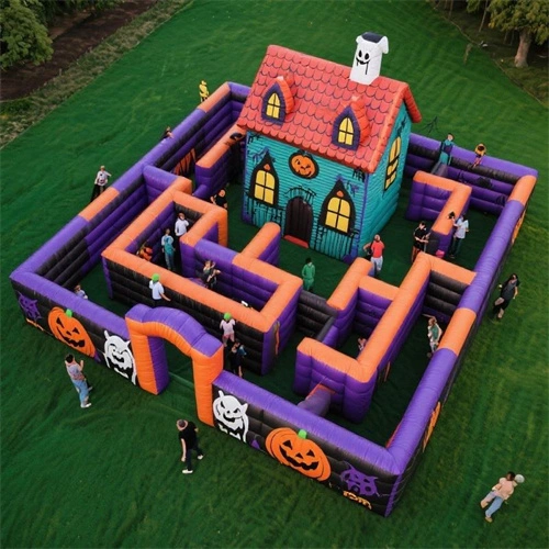 Inflatable Maze Halloween Haunted House - Image 5
