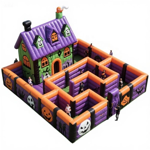 Inflatable Maze Halloween Haunted House - Image 3