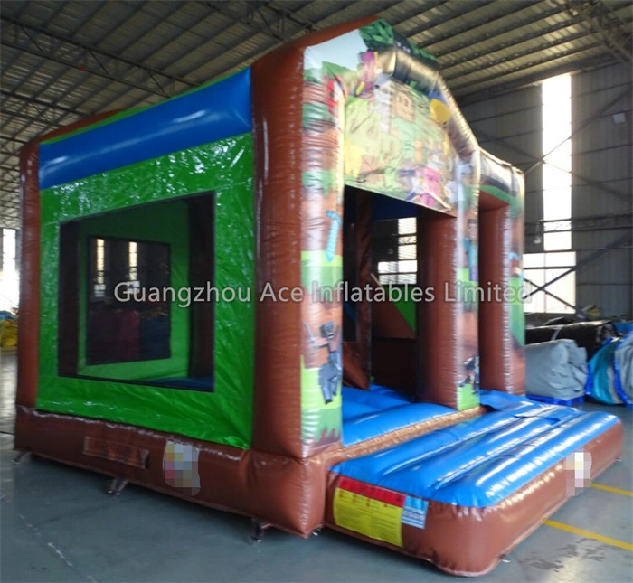 Minecraft Theme Bouncy Castle Slide Bouncy Castle For Kids - Image 4