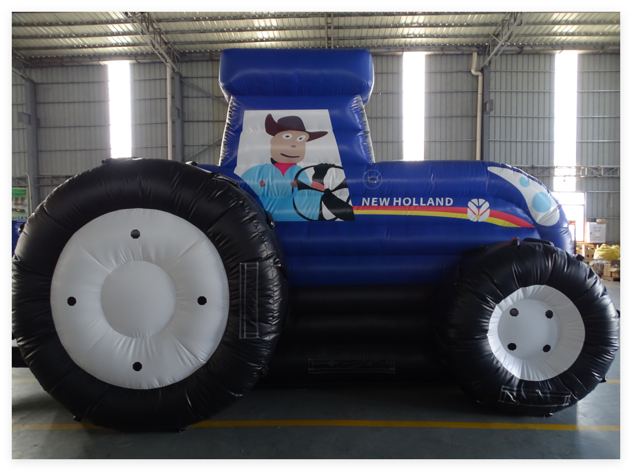New Holland Tractor Bouncy Castle - Image 3
