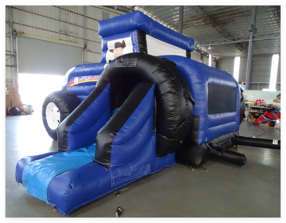 New Holland Tractor Bouncy Castle - Image 4