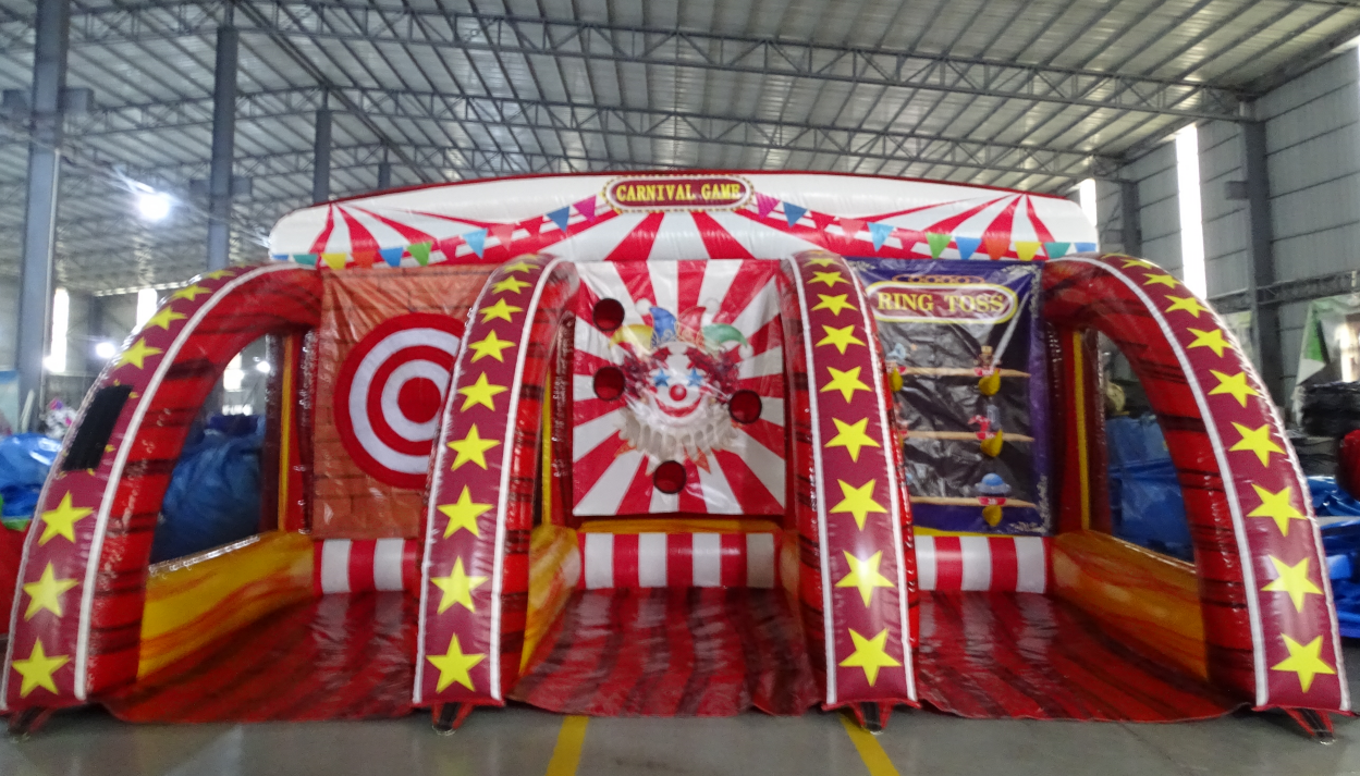 3-in-1 Inflatable Carnival Game Booth - Image 2