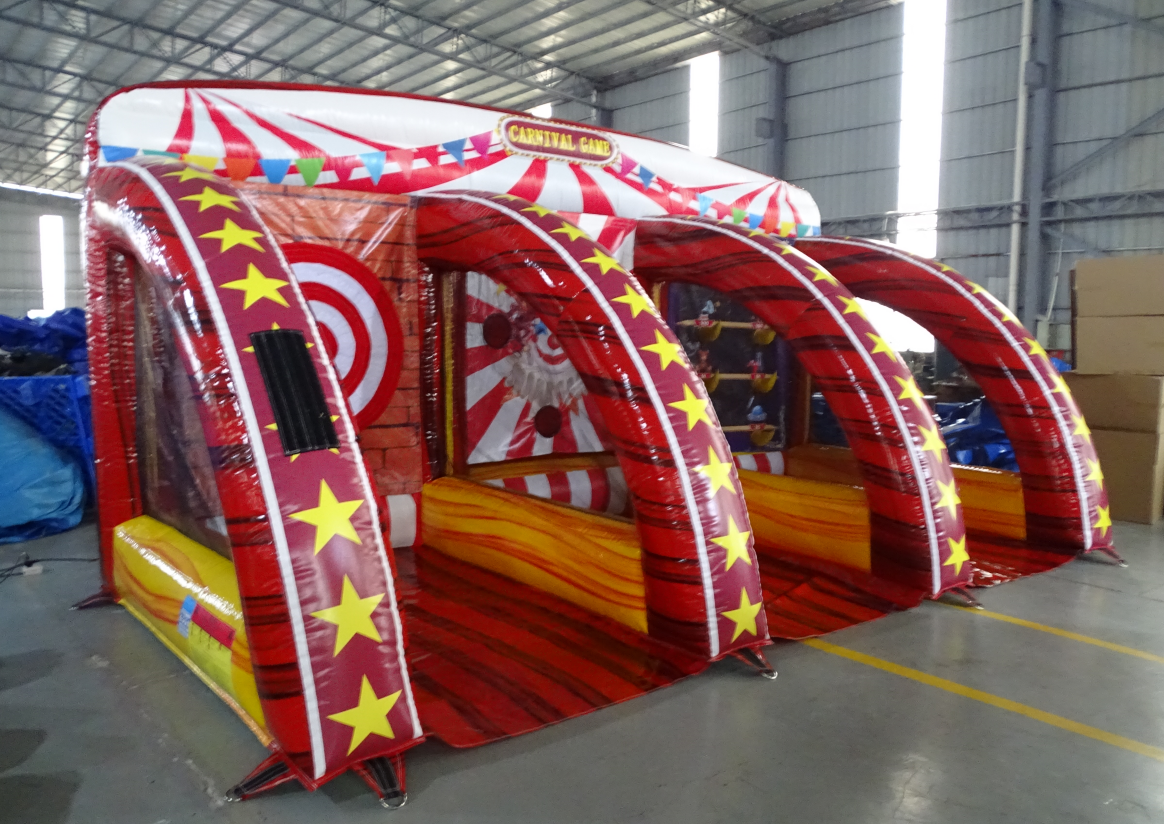3-in-1 Inflatable Carnival Game Booth - Image 3