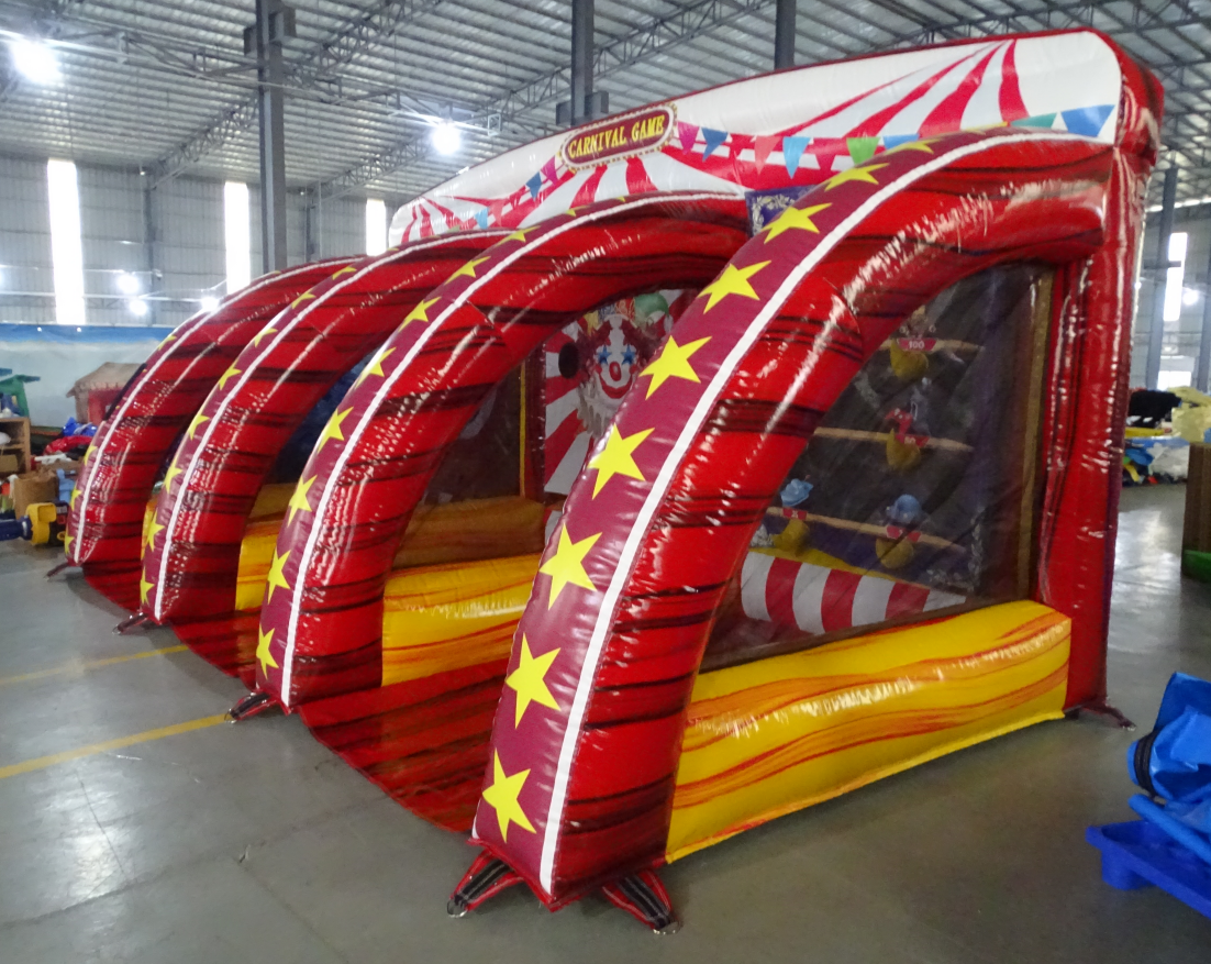 3-in-1 Inflatable Carnival Game Booth - Image 4