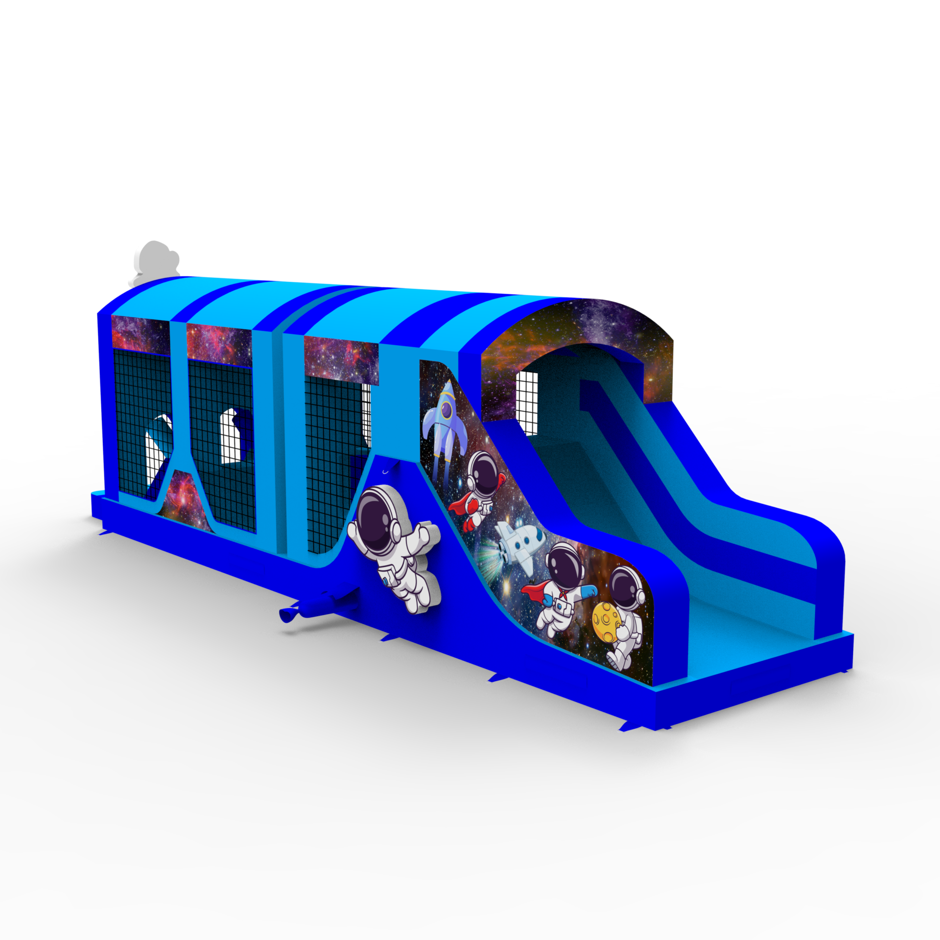 40ft Astronaut Inflatable Obstacle Course - Image 4