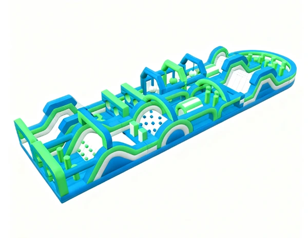 5K Inflatable obstacle course bouncy castle for sale - Image 4