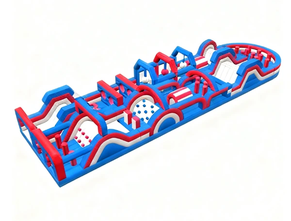 5K Inflatable obstacle course bouncy castle for sale - Image 3