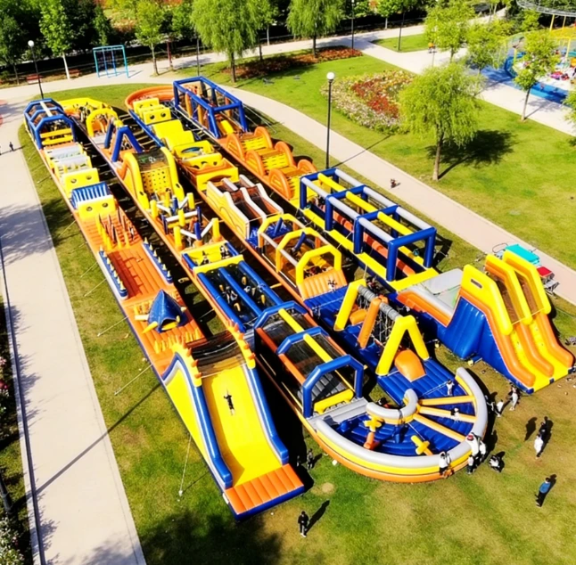 5K Run Inflatable Obstacle Course for Kids and Adults - Image 2