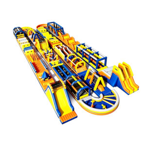 5K Run Inflatable Obstacle Course for Kids and Adults