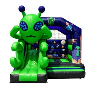 Space Alien Inflatable Bouncy Castle