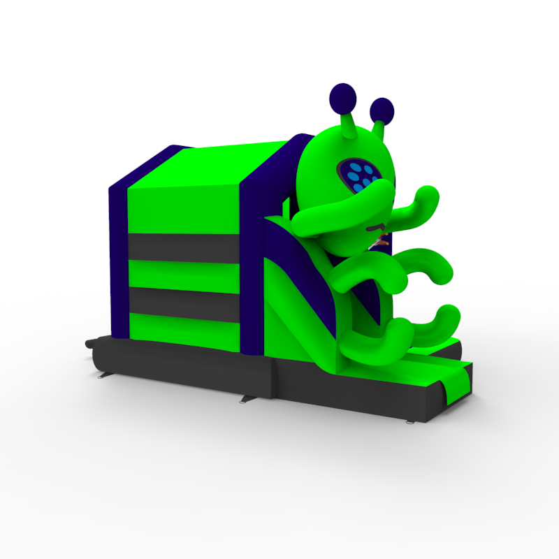 Space Alien Inflatable Bouncy Castle - Image 3