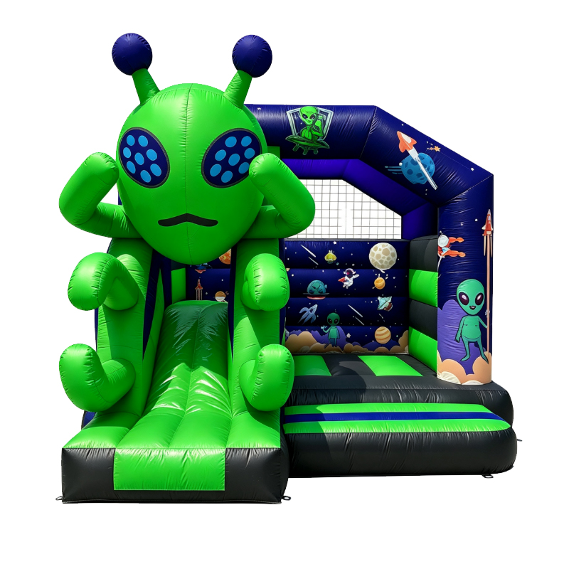 Space Alien Inflatable Bouncy Castle