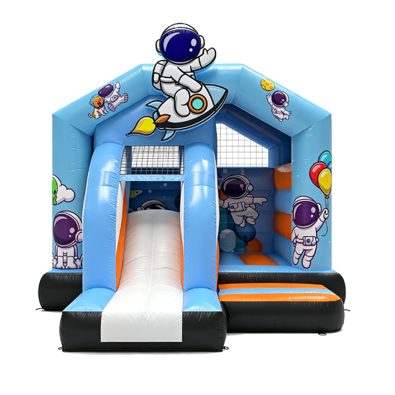 Astronaut Space Bouncy Castle with Slide