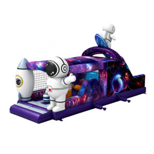 30ft Astronaut Space Inflatable Obstacle Course