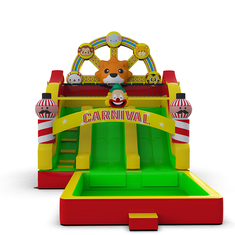Carnival Ferris Wheel Inflatable Water Slide - Image 2