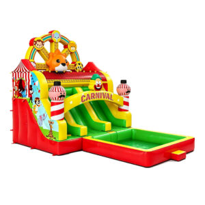 Carnival Ferris Wheel Inflatable Water Slide