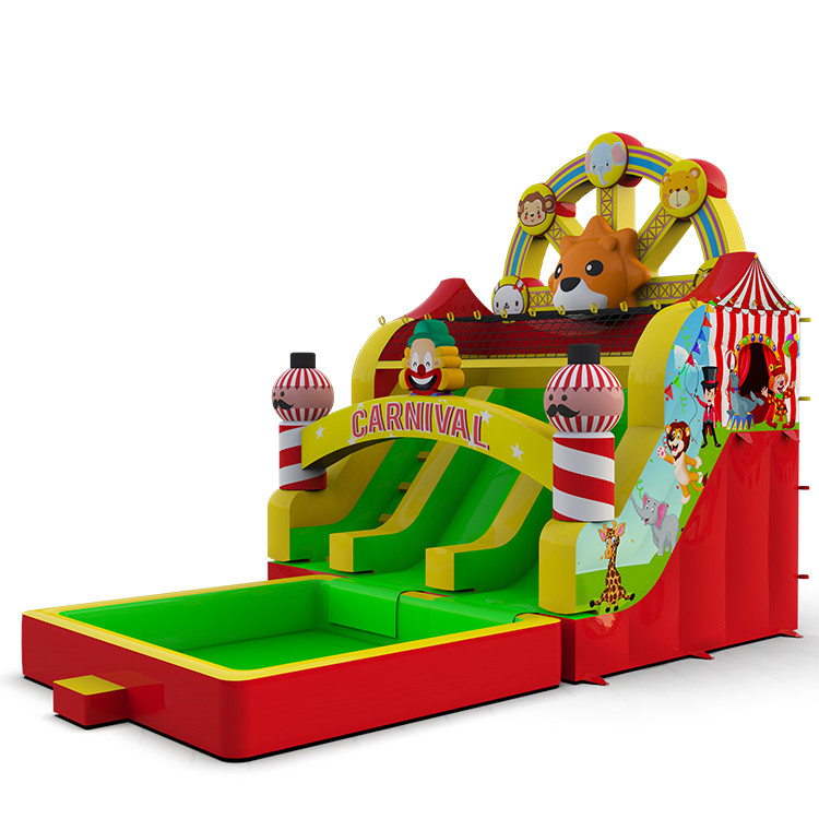 Carnival Ferris Wheel Inflatable Water Slide - Image 3