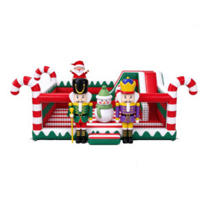 Christmas Nutcracker Inflatable Bouncy Castle