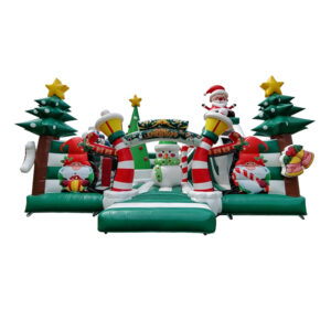 Christmas Theme Inflatable Bouncy Castle Playground