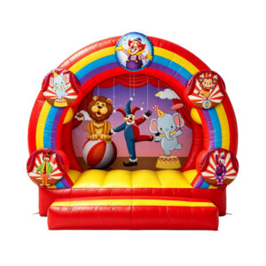 Circus Animal Clown Inflatable Bouncy Castle
