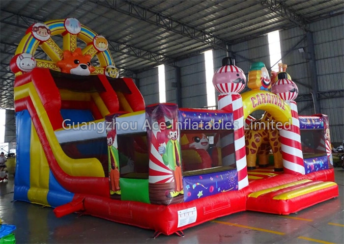 Circus Carnival Inflatable Playground - Image 2