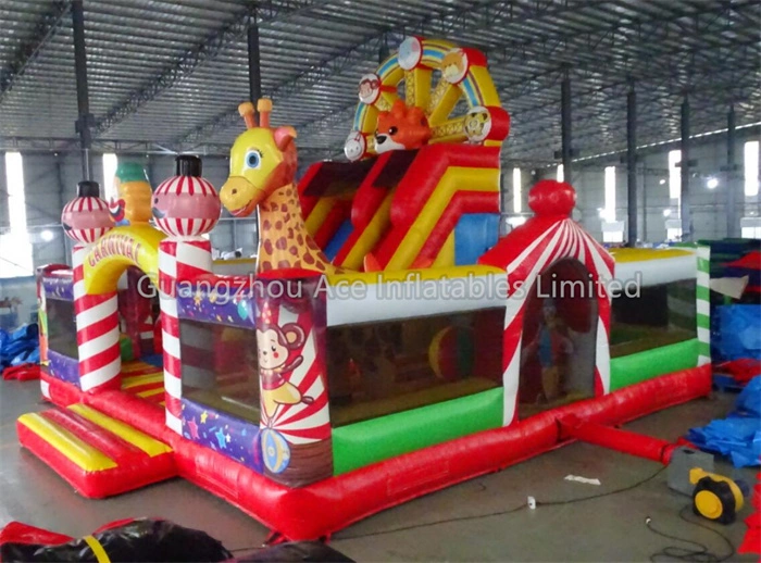 Circus Carnival Inflatable Playground - Image 3