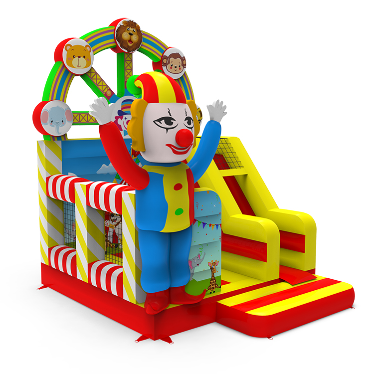 Circus Clown Ferris Wheel Bouncy Castle - Image 3
