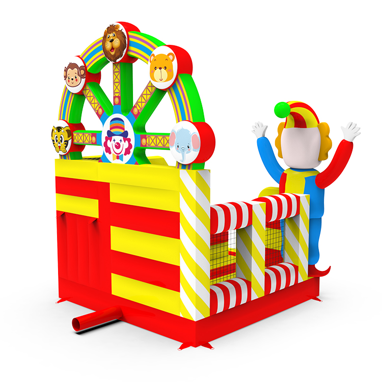 Circus Clown Ferris Wheel Bouncy Castle - Image 4