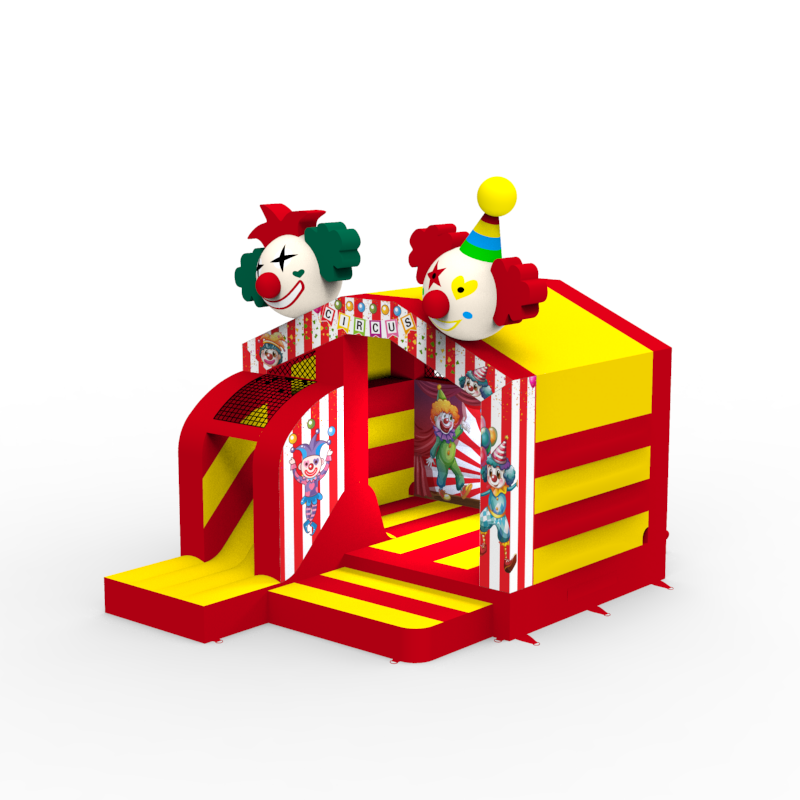 Circus Clown Inflatable Bouncy Castle - Image 2