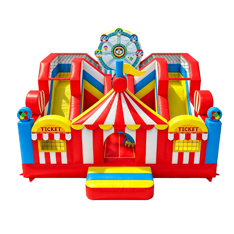 Circus Ferris Wheel Inflatable Bouncy Castle