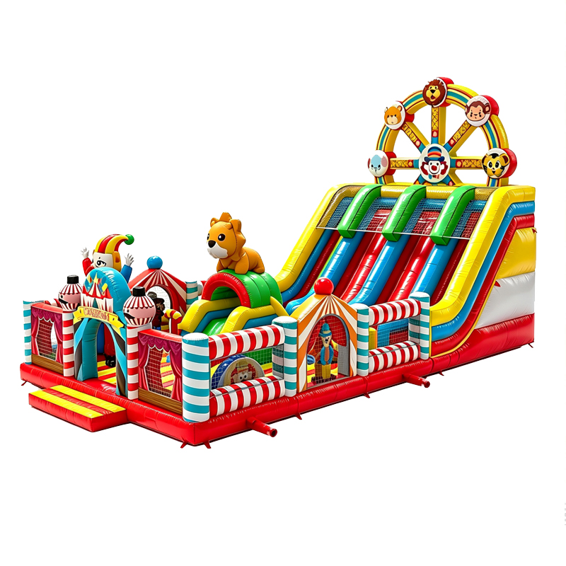 Circus Ferris Wheel Theme Inflatable Playground