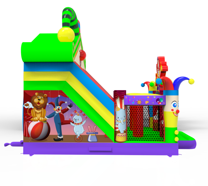 Clown Carnival Inflatable Playground - Image 4