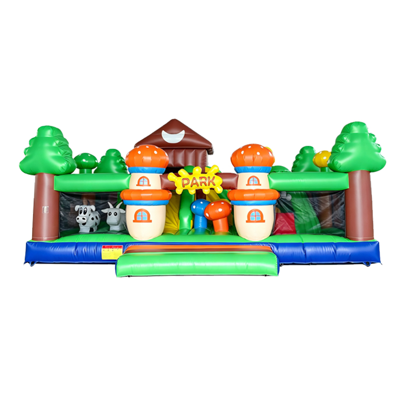 Farm Park Inflatable Playground Bouncy Castle