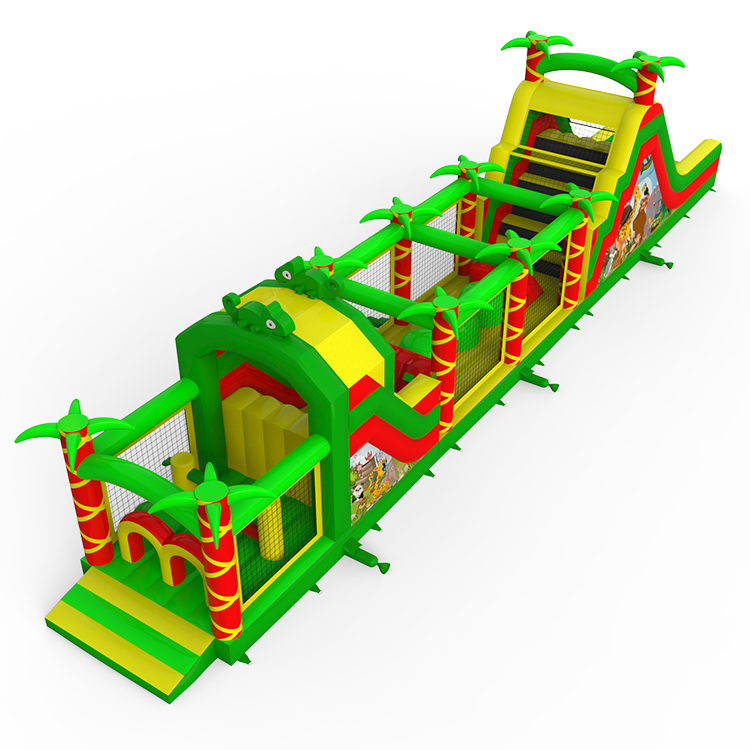 Forest Animal Inflatable Obstacle Course - Image 2