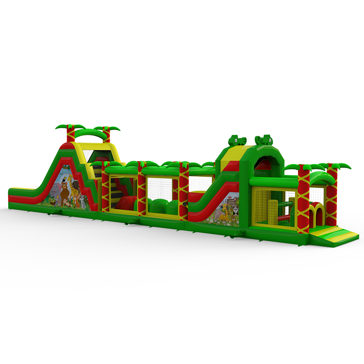 Forest Animal Inflatable Obstacle Course - Image 3