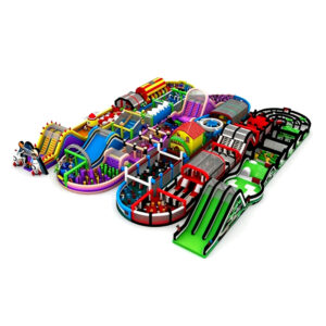 Giant 5K Adults Inflatable Obstacle Course