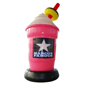 Giant Inflatable Milkshake Cup & Drink Bottle