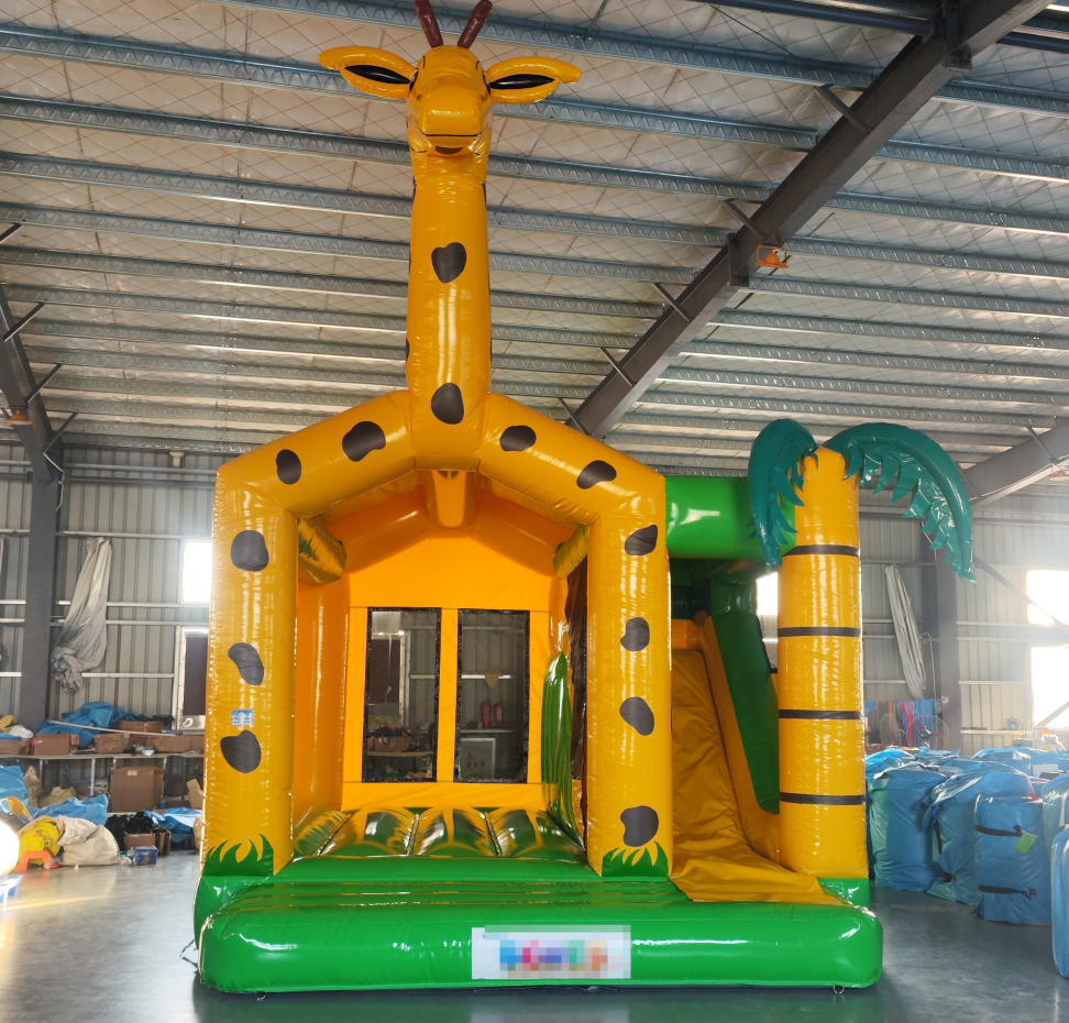 Giraffe Theme Inflatable Bouncy Castle - Image 4