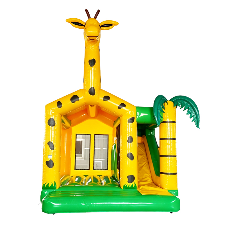 Giraffe Theme Inflatable Bouncy Castle