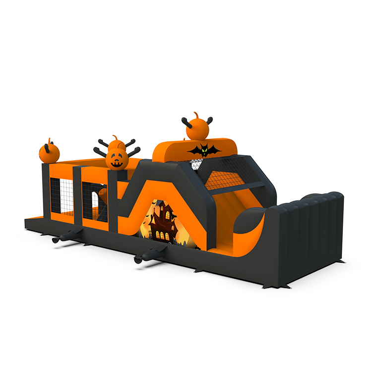 Halloween Pumpkin Inflatable Obstacle Course - Image 3