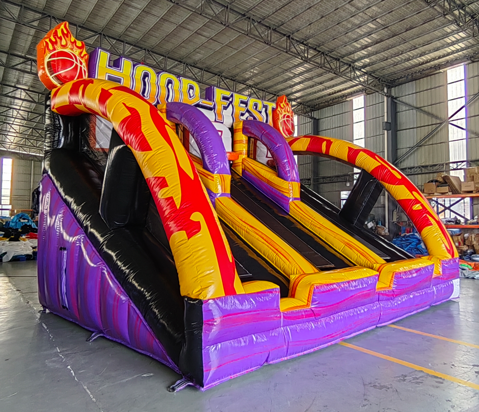 Popular Portable Inflatable Basketball Game For Kids - Image 3