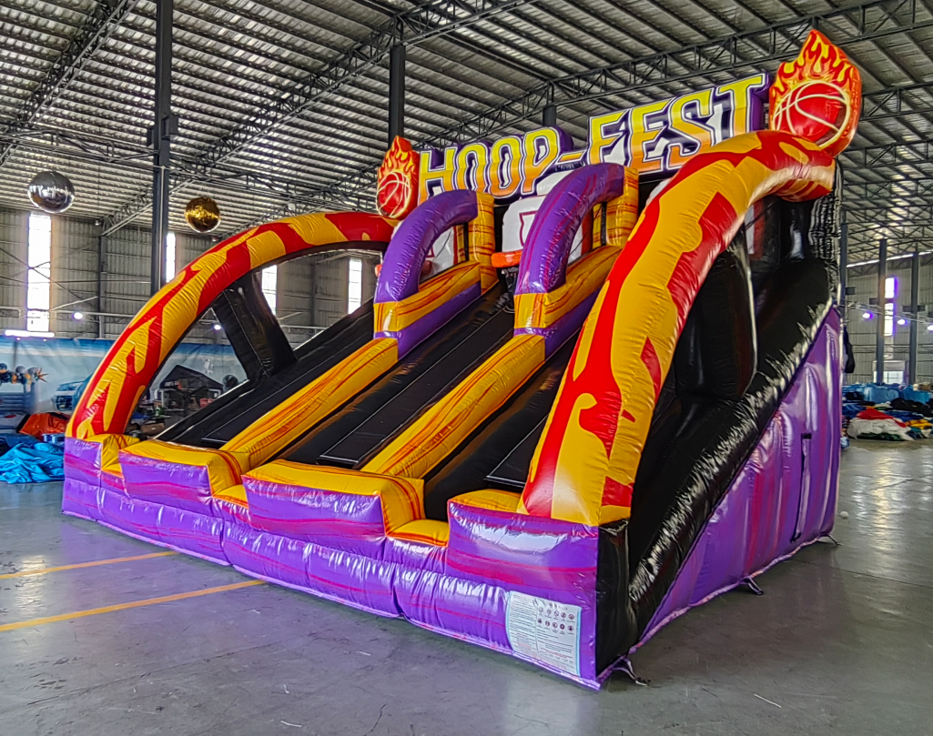 Popular Portable Inflatable Basketball Game For Kids - Image 4
