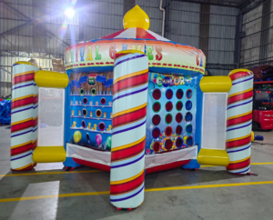 5-in-1 Inflatable Carnival Game Booth