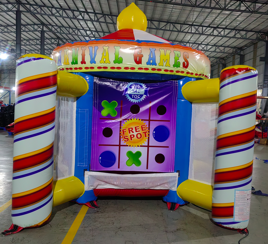 5-in-1 Inflatable Carnival Game Booth - Image 2