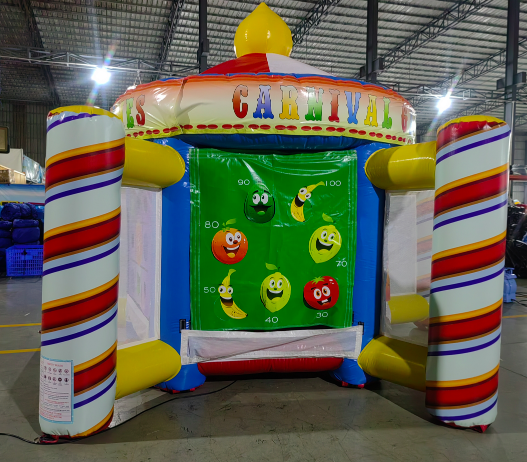 5-in-1 Inflatable Carnival Game Booth - Image 3