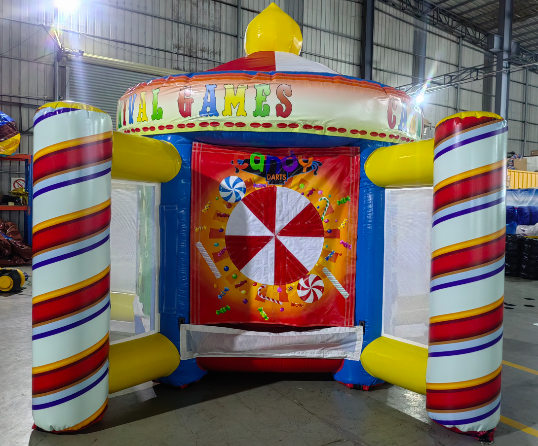 5-in-1 Inflatable Carnival Game Booth - Image 4