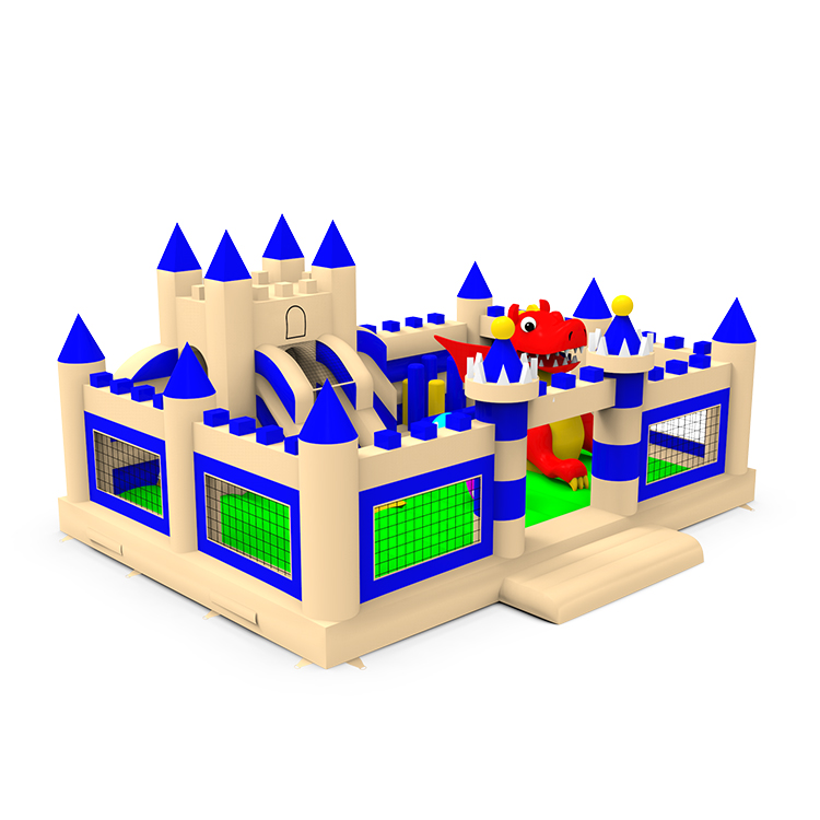 Inflatable Dragon Playground Bouncy Castle - Image 2