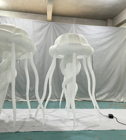 LED Lighted Inflatable Jellyfish - Image 2